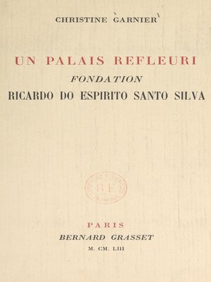 cover image of Un palais refleuri